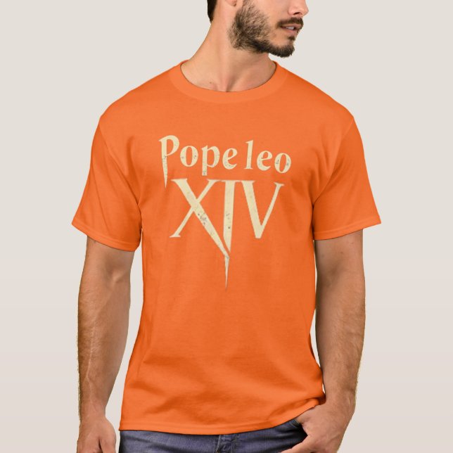 Lang lebender Papst Leo XIV - Eine neue Morgendämm T-Shirt (Vorderseite)