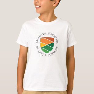 Lang sleeved ringsum Logo-T - Shirt