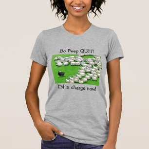 Lang verlor Lamb: Bo Peep QUIT! T-Shirt