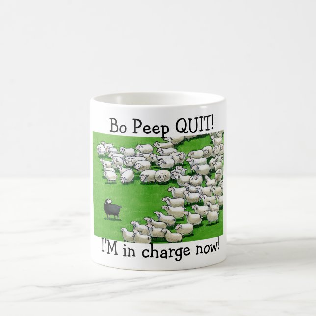 Lang verlor Lamb: Bo Peep QUIT! Tasse (Mittel)