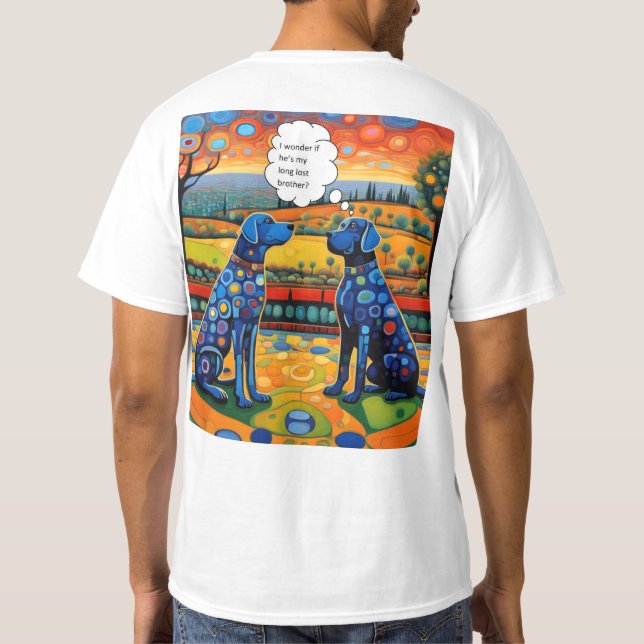 Lang vermisster Bruder T-Shirt (Rückseite)