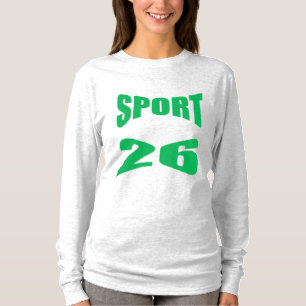 Langarm-T-Shirt asche SPORT 26 T-Shirt