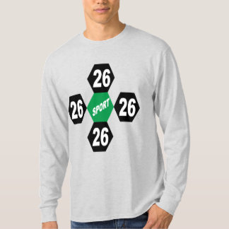 Langarm-T-Shirt aschgrau DESIGN SPORT 26 T-Shirt