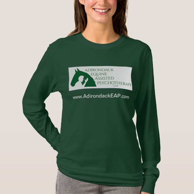 Langarm-T - Shirt mit Adk EAP Logo (Vorderseite)