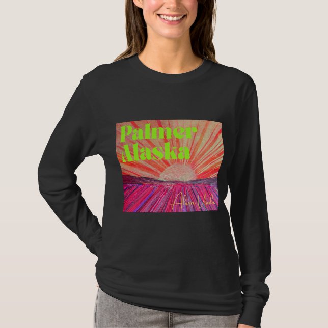 Langarm-T-Shirt T-Shirt (Vorderseite)