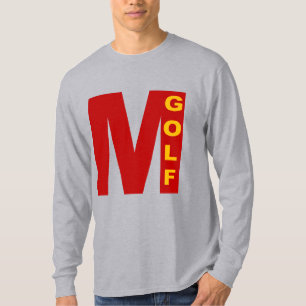 Langärmelgraues T-Shirt MILANO GOLF