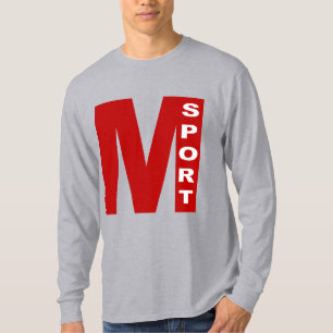 Langärmelgraues T-Shirt MILANO SPORT