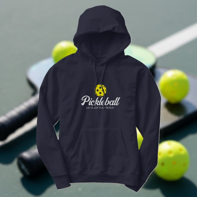 Langärmelige Pflücken für Männer Hoodie (pickleball hoodie)