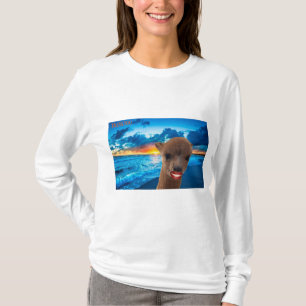 Langärmelige T-Frauen T-Shirt