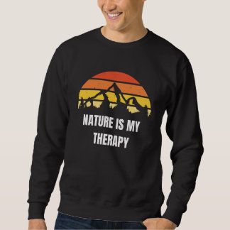 Langärmelige T-Shirts Nature is my therapy