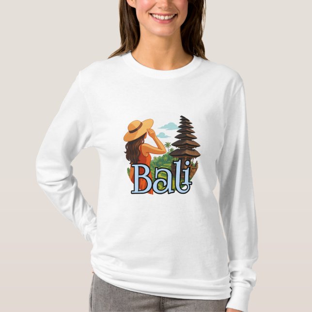 Langärmeliger T - Shirt (Vorderseite)
