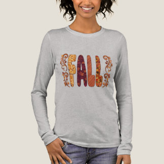 Langärmeliges Herbst-T-Shirt, abgenutztes Herbst-D Tri-Blend Shirt