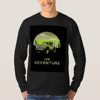 Langarmshirt mit Abenteuerdesign. T-Shirt