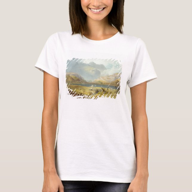 Langdale Pikes, aus "The English Lake District", T-Shirt (Vorderseite)