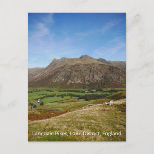 Langdale Pikes Postcard Postkarte