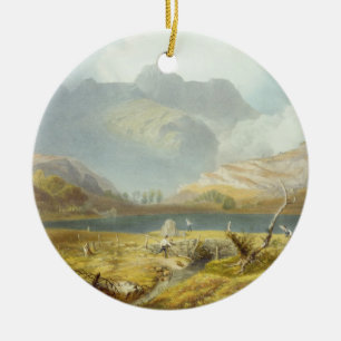 Langdale Spiesse, "vom englischen See-Bezirk", Keramik Ornament