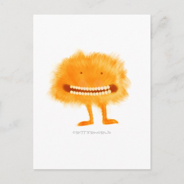 Lange Bäuche Postkarte (Vorderseite)