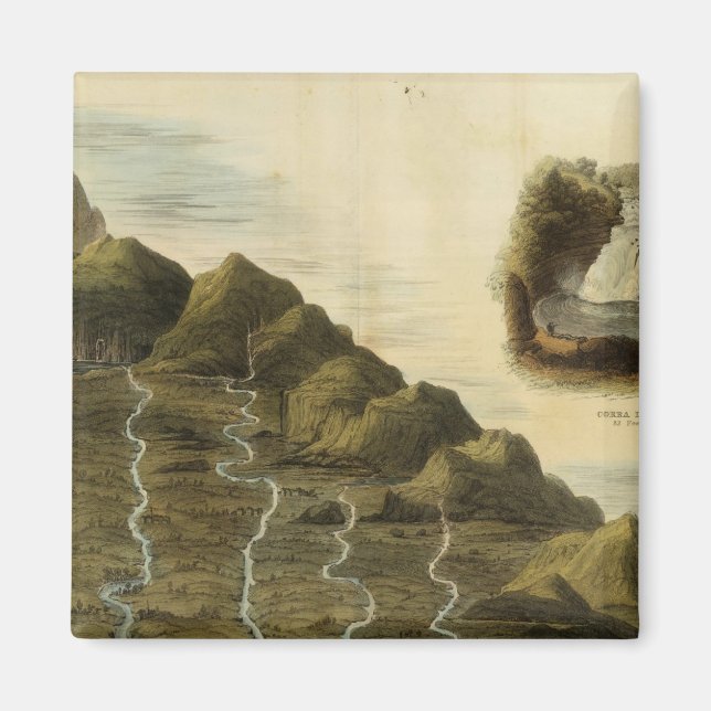 Länge der Flüsse Schottlands Magnet (Vorne)