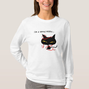 Lange die Hülsen-T-Shirts der guten schwarzen T-Shirt