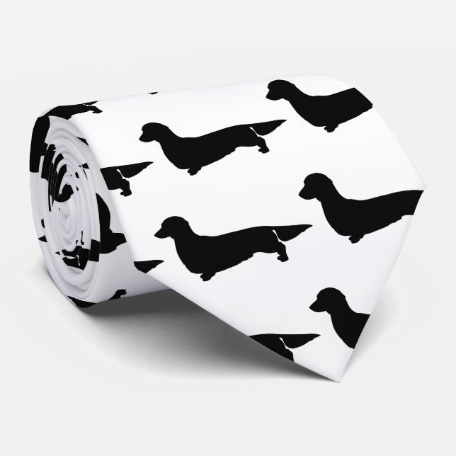 Lange Haar-Dackel-Krawatte Krawatte (Gerollt)