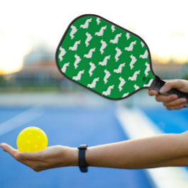 Lange Haare Dackel Love Pickleball Green Pickleball Schläger