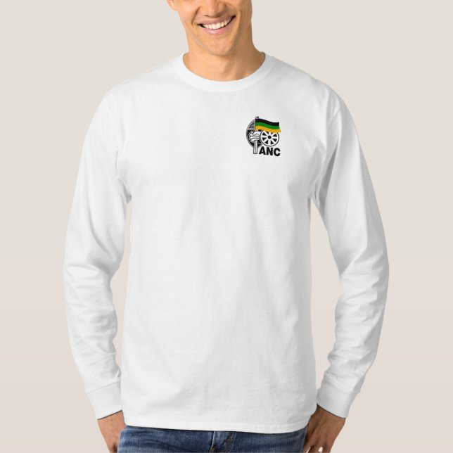 Lange Hülse ANC-Logos T-Shirt (Vorderseite)