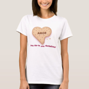 Lange Hülse Bolacha (Dame) T-Shirt