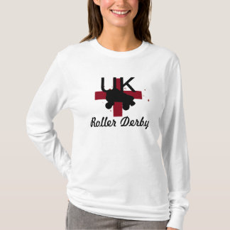 Lange Hülse BRITISCHE Rollen-Derbys T-Shirt