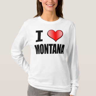Lange Hülse ♥ I Montanas - Frauen T-Shirt