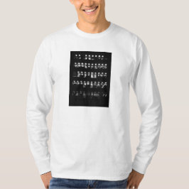 Lange Hülsenspitze der coolen städtischen T-Shirt