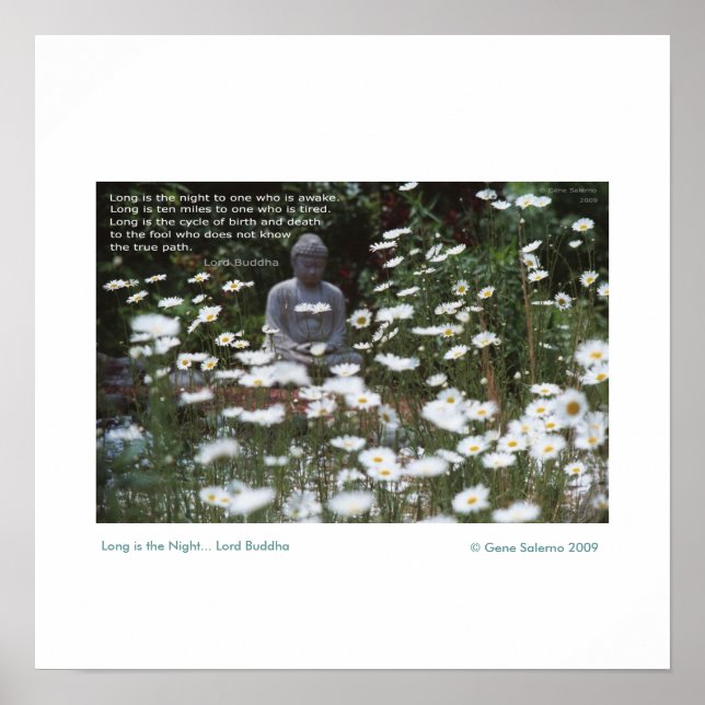 Lange ist die Nacht Poster (Vorne)