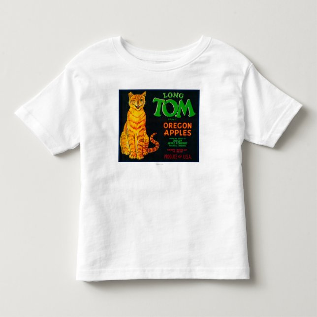 Lange Kiste LabelMonroe Toms Apple ODER Kleinkind T-shirt (Vorderseite)