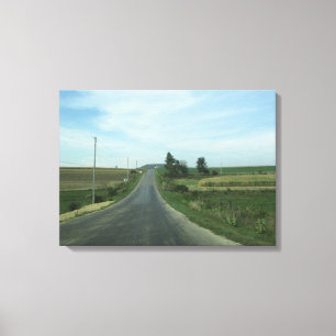 Lange Landstraße Wand Leinwand Kunst