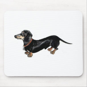 lange Mausunterlage der Dackel Hunde Mousepad