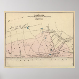 Lange Niederlassung, NJ Poster