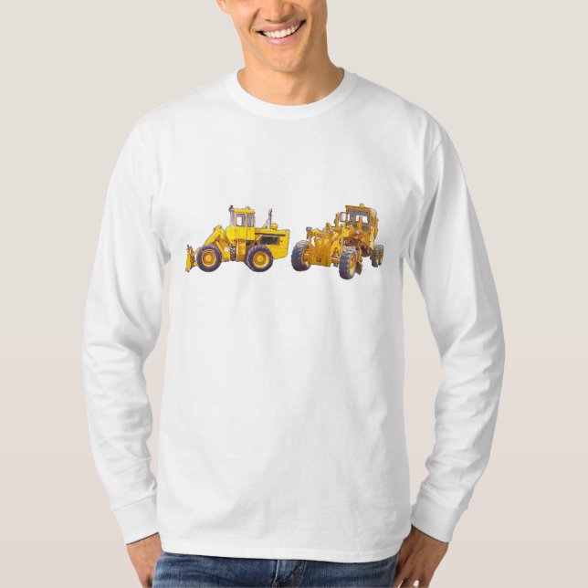 Lange Schlange T - Shirt des Fahrers (Vorderseite)