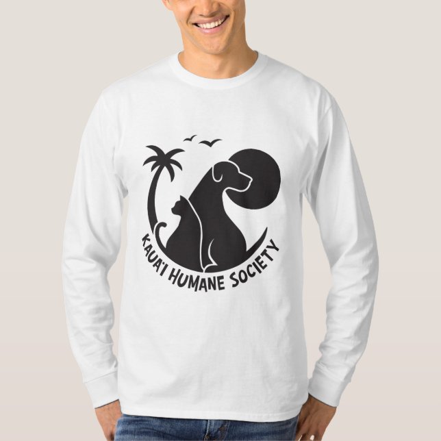 Lange Schnürsenkel mit schwarzem KHS-Logo für Männ T-Shirt (Vorderseite)