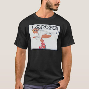 Lange Ski Girl Poster T-Shirt