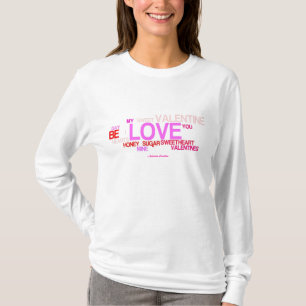 LANGE SLEEVE T - SHIRT FÜR VALENTINSTAG - BESTE TS