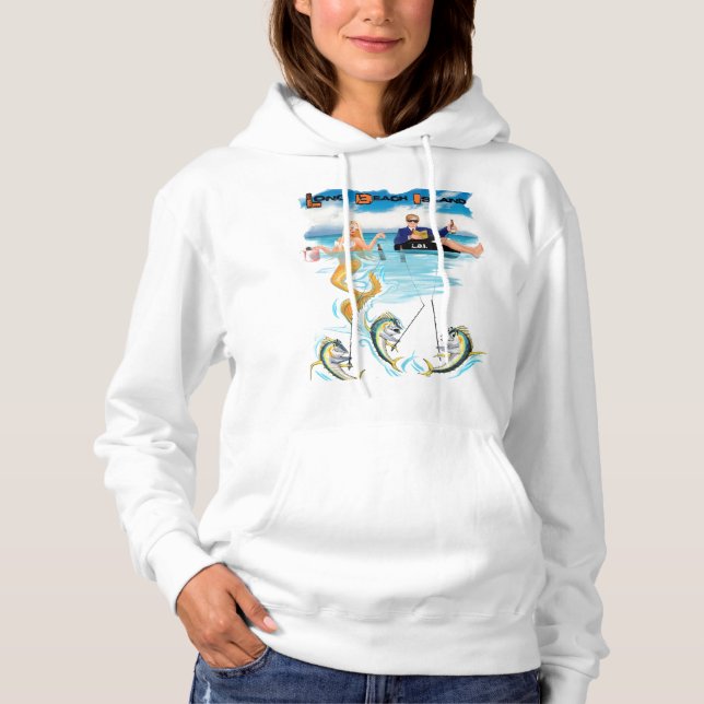 LANGE STRANDINSEL HOODIE (Vorderseite)