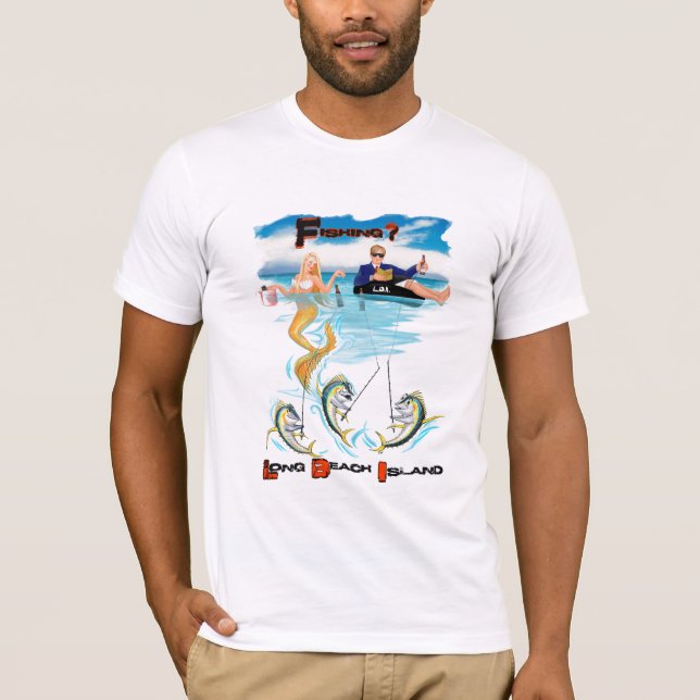 LANGE STRANDINSEL T-Shirt (Vorderseite)