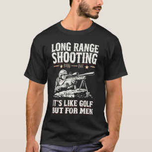 Lange Strecke wie Golf, aber für Männer Snip T-Shirt