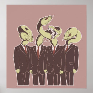 Lange Tongued Liars Poster