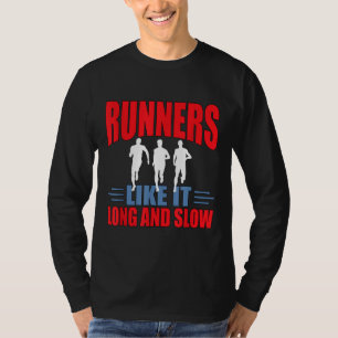Lange und sonnige sonnige Distanz zwischen den Sun T-Shirt