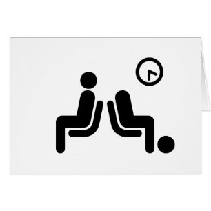 Lange Wartezeit Grußkarten signieren