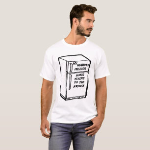 Lange Wege zum Kühlschrank Lustiges T-Shirt