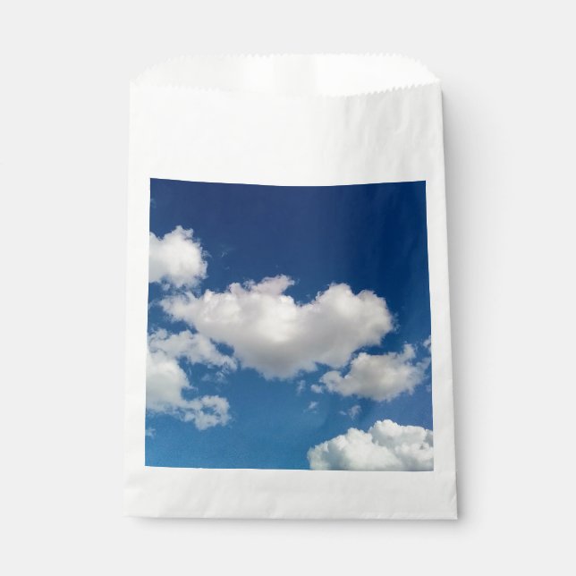 Lange weiche Wolke Geschenktütchen (Vorderseite)