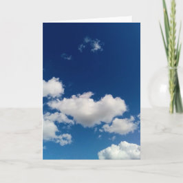 Lange weiche Wolke Karte