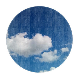 Lange weiche Wolke Schneidebrett