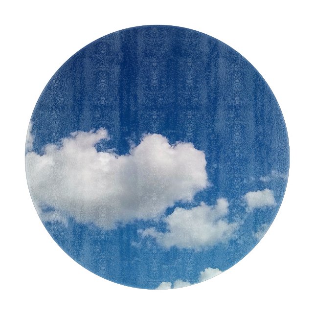 Lange weiche Wolke Schneidebrett (Vorderseite)
